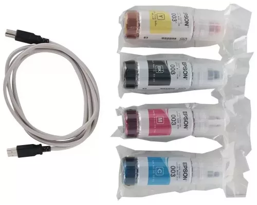 МФУ струйное Epson L3210 A4 USB черный