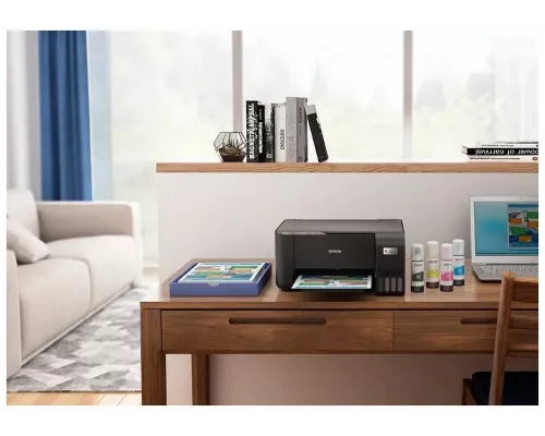 МФУ струйное Epson L3210 A4 USB черный