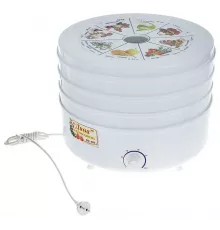 Сушилка для овощей и фруктов Ротор Дива СШ-007 белый