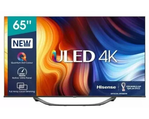 Телевизор Hisense 65U7HQ черный