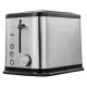 Тостер BQ T1005 чёрный-стальной