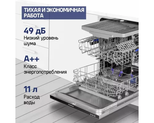 Встраиваемая посудомоечная машина MAUNFELD MLP-123I