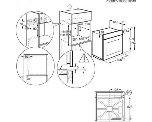Духовой шкаф Electrolux EOD5C50Z