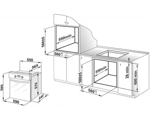 Духовой шкаф GEFEST ЭДВ ДА 622-03 PH3