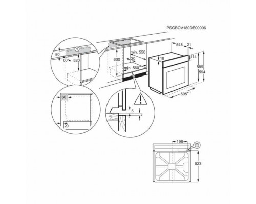 Духовой шкаф Electrolux EOF4P56X