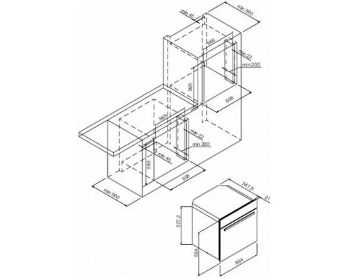 Духовой шкаф GRAUDE BM 60.3 W