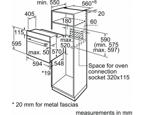 Духовой шкаф BOSCH HBF133BR0