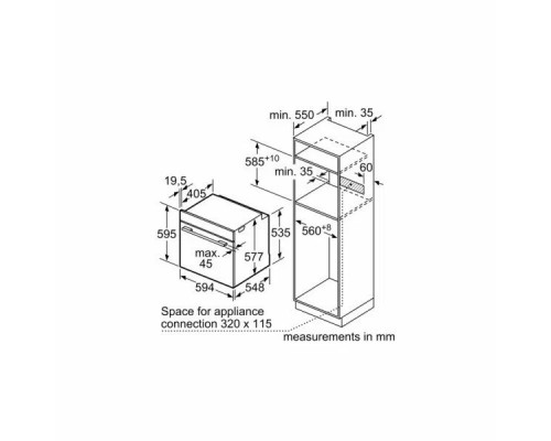 Духовой шкаф Bosch HBG675BS1