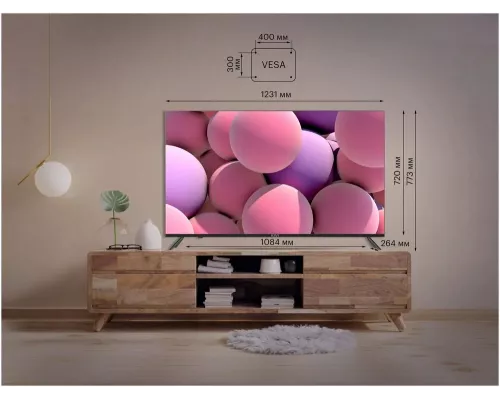 Телевизор KIVI 55U740NB черный