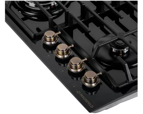 Варочная поверхность MAUNFELD EGHG.64.63CB.R/G черный/бронза