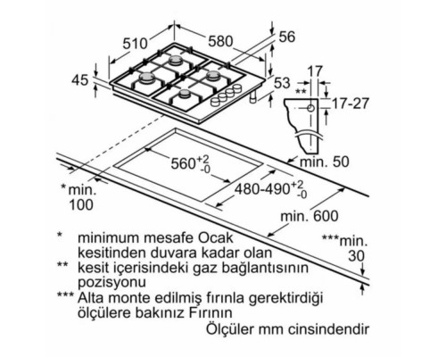 Варочная поверхность Bosch PBP6C2B82O белый