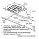 Варочная поверхность Bosch PBP6C2B82O белый