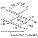 Варочная поверхность MAUNFELD CVI594SWH