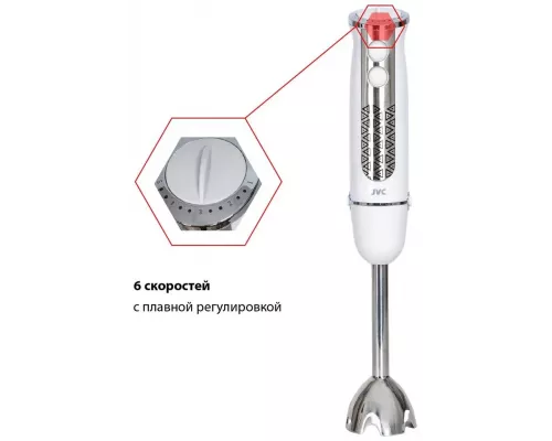 Блендер JVC JK-HB5036 белый/сталь