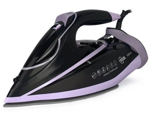 Утюг BEON BN-8709 черный/сиреневый Утюг BEON BN-8709 черный/сиреневый