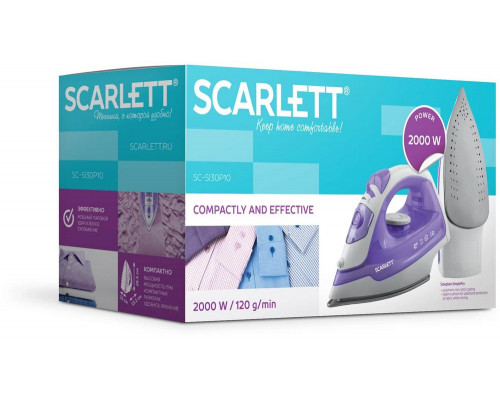 Утюг Scarlett SC-SI30P10 фиолетовый