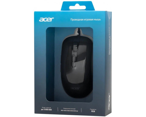 Мышь ACER OMW135 черный 