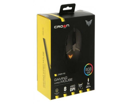 Мышь CROWN CMGM-901 Black Мышь CROWN CMGM-901 Black