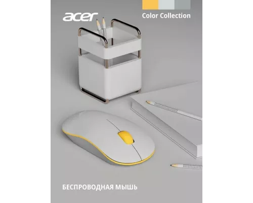 Мышь Acer OMR200 желтый