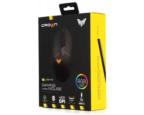 Мышь CROWN CMGM-901 Black