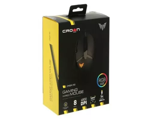 Мышь CROWN CMGM-901 Black