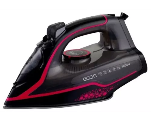 Утюг ECON ECO-BI2405 черный/красный