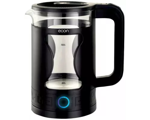 Чайник ECON ECO-1506KE стекло/черный