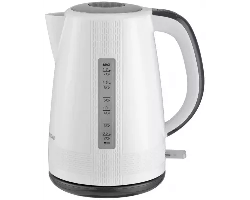 Чайник Hyundai HYK-P3025 белый/серый