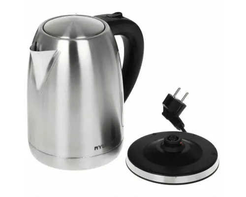 Чайник Hyundai HYK-S2014 серебристый/черный
