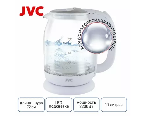 Чайник JVC JK-KE1510 white