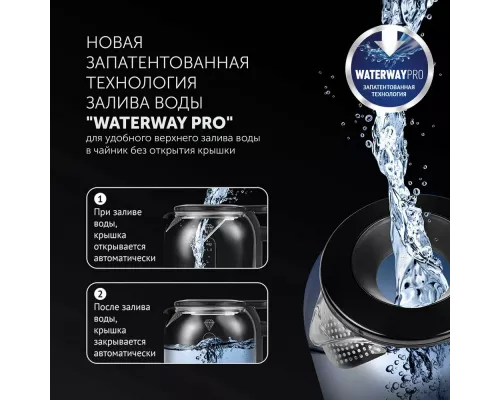 Чайник Polaris PWK1753CGL черный