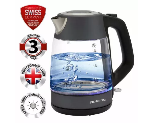 Чайник Polaris PWK1760CGL графит