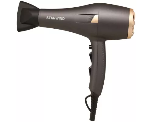 Фен StarWind SHD 6077 графит/золотистый