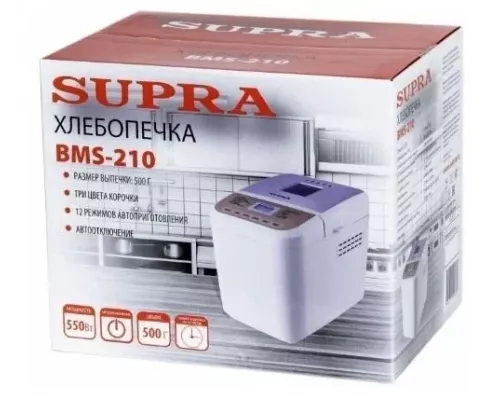 Хлебопечь Supra BMS-210 белый
