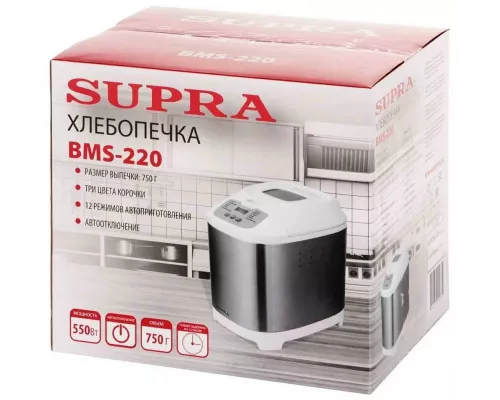 Хлебопечь Supra BMS-220
