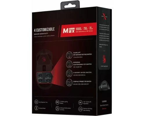 Игровая мышь A4Tech Bloody X5 Pro черный