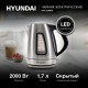 Чайник Hyundai HYK-S3609 сталь/черный