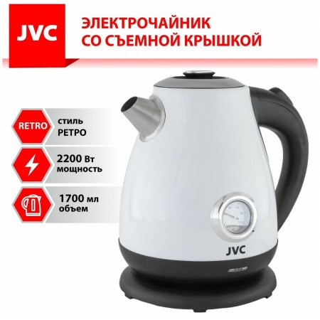 Чайник JVC JK-KE1717 white 