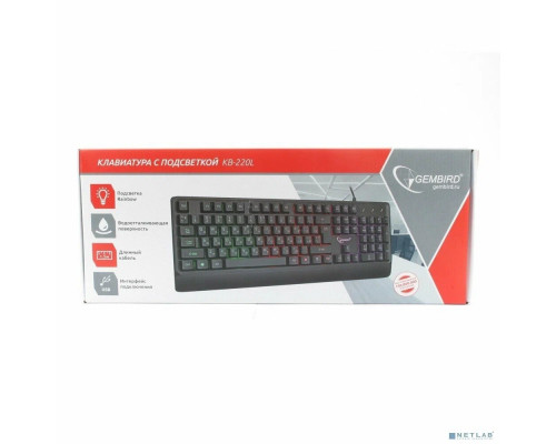 Клавиатура Gembird KB-220L Клавиатура Gembird KB-220L