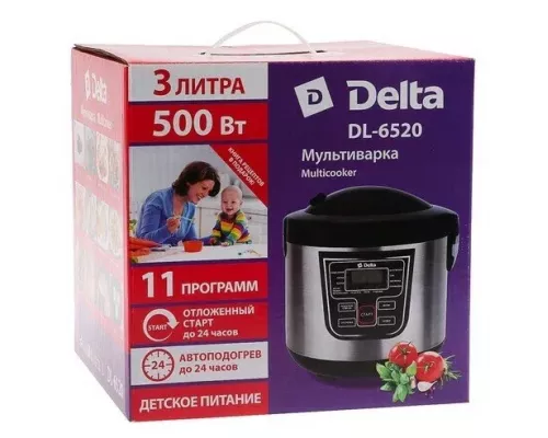 Мультиварка DELTA DL-6520