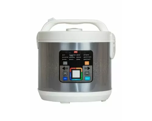 Мультиварка JVC JK-MC509 серебристый/белый