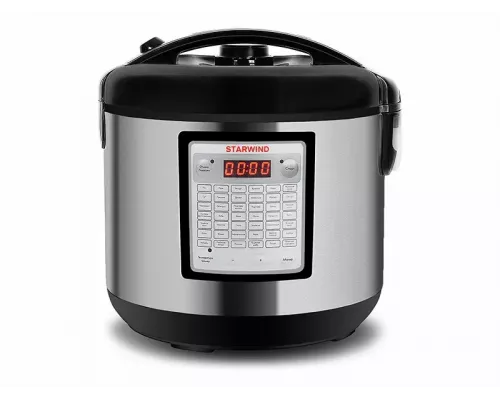 Мультиварка StarWInd SMC4201 серебристый/черный