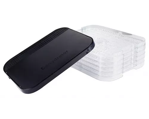 Сушилка для овощей и фруктов BQ FD1001 черный-стальной