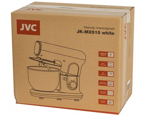 Миксер JVC JK-MX515 белый