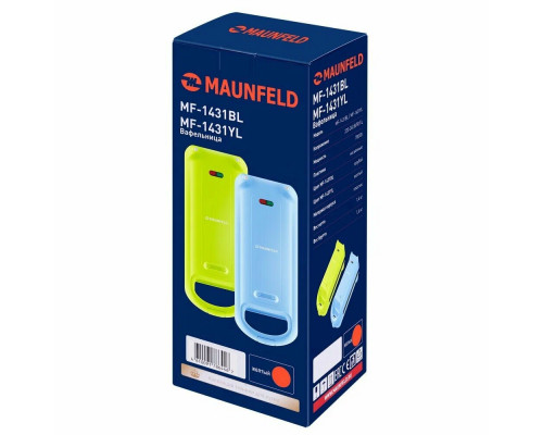 Вафельница MAUNFELD MF-1431YL желтый Вафельница MAUNFELD MF-1431YL желтый