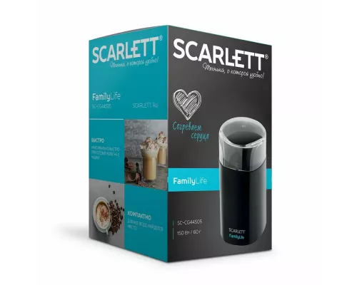 Кофемолка Scarlett SC-CG44505 черный