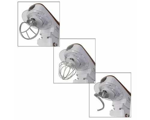 Миксер Endever Sigma-26 белый/коричневый