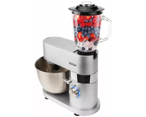 Миксер Kitfort КТ-1349 серебристый