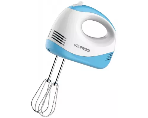 Миксер StarWind SHM261 белый/голубой