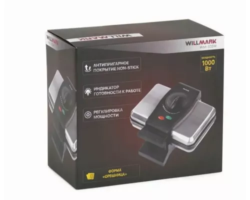 Вафельница WILLMARK WM-105W